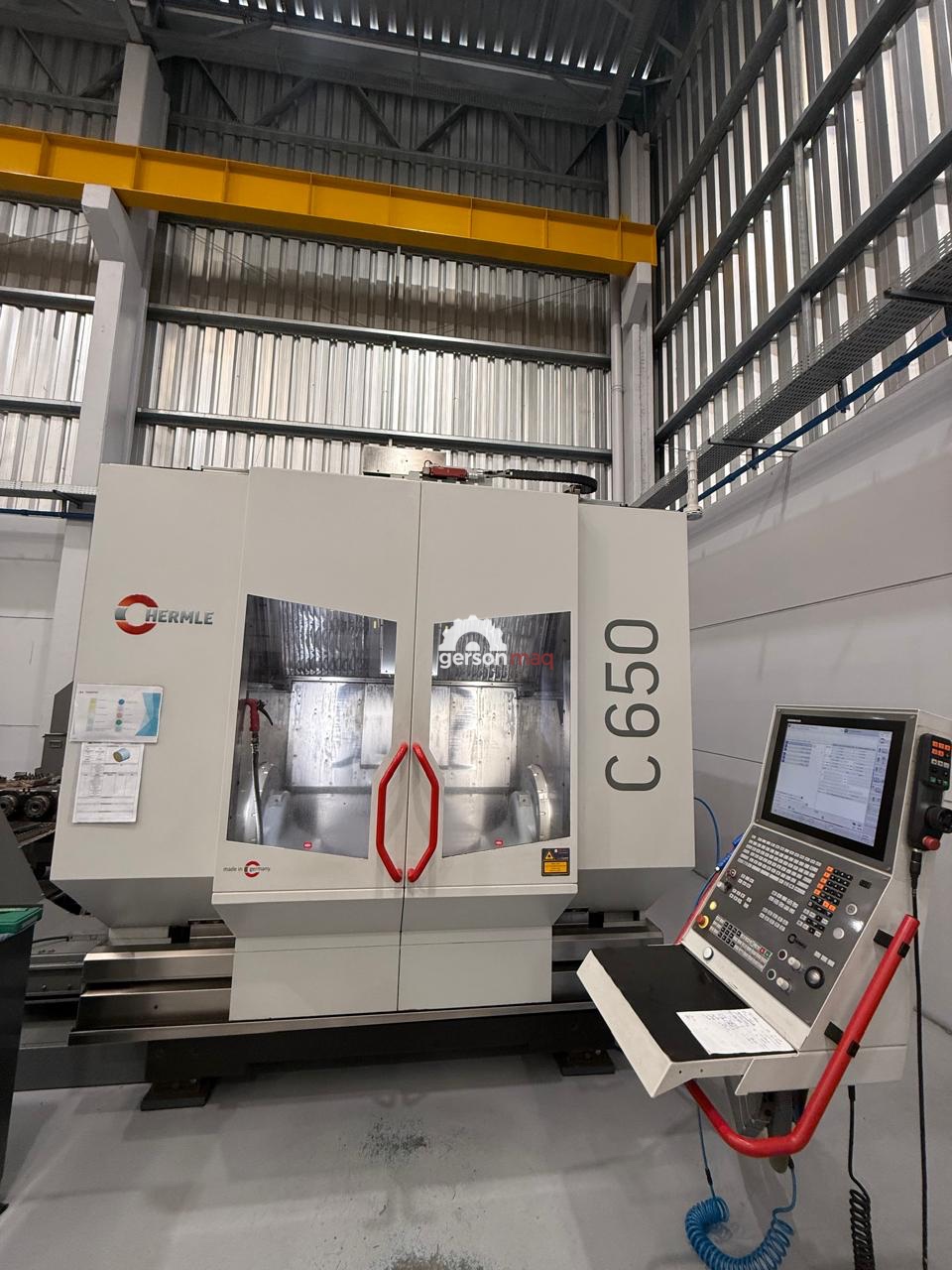 CENTRO DE USINAGEM 5 EIXOS HERMLE C650 - ANO 2019